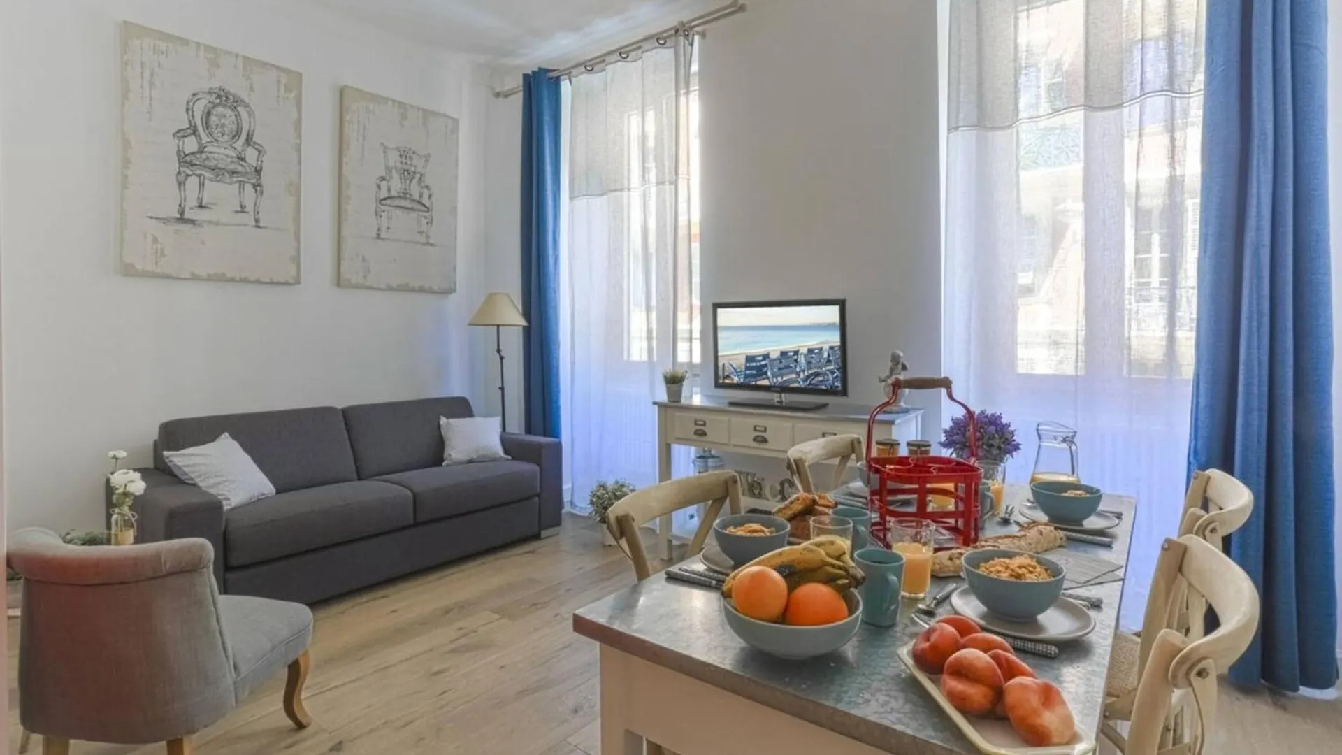 Cassini Gt - 1 Bedroom - Balcony - Place Garibaldi Nice