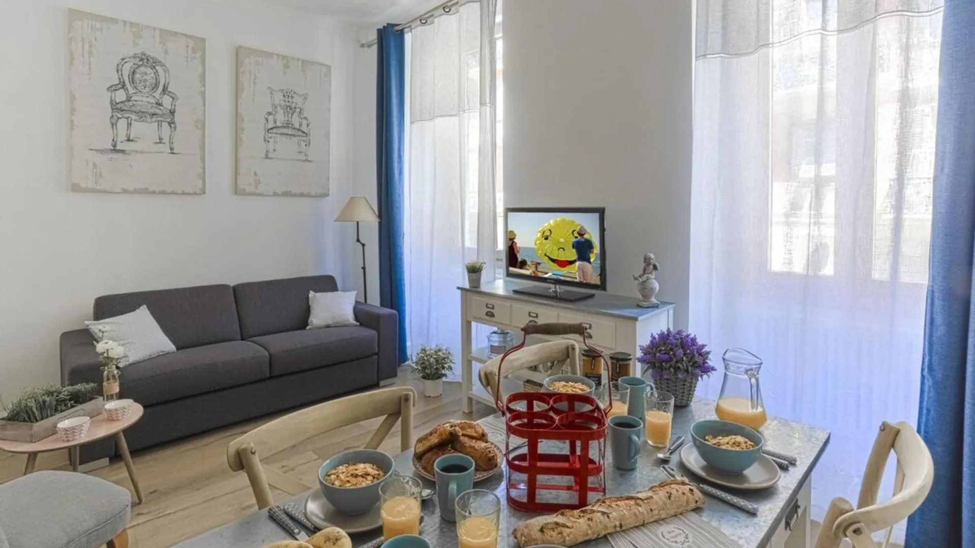 Cassini Gt - 1 Bedroom - Balcony - Place Garibaldi Nice 0*,
